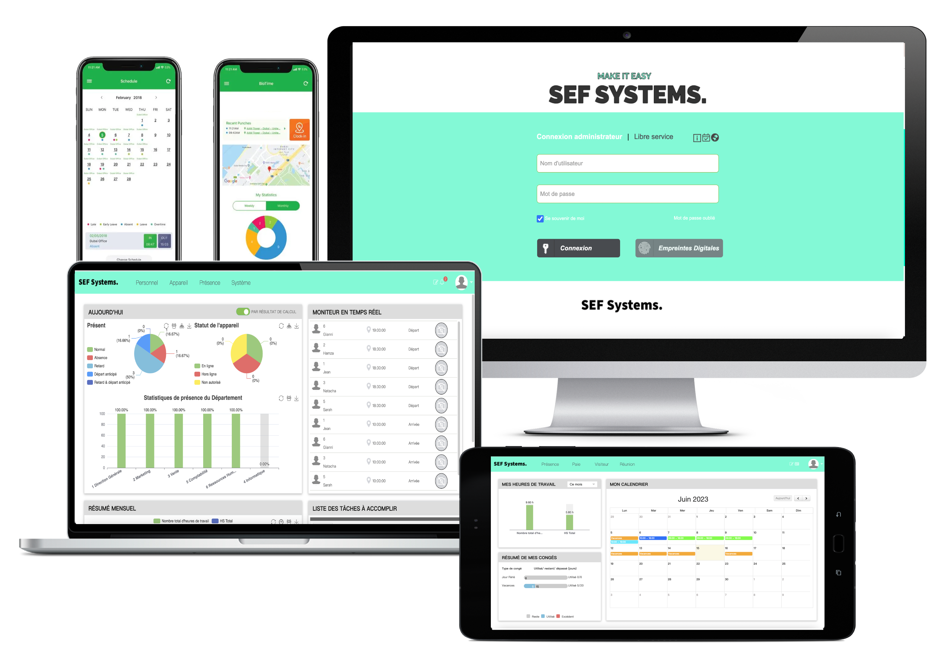 Interface SEF Systems