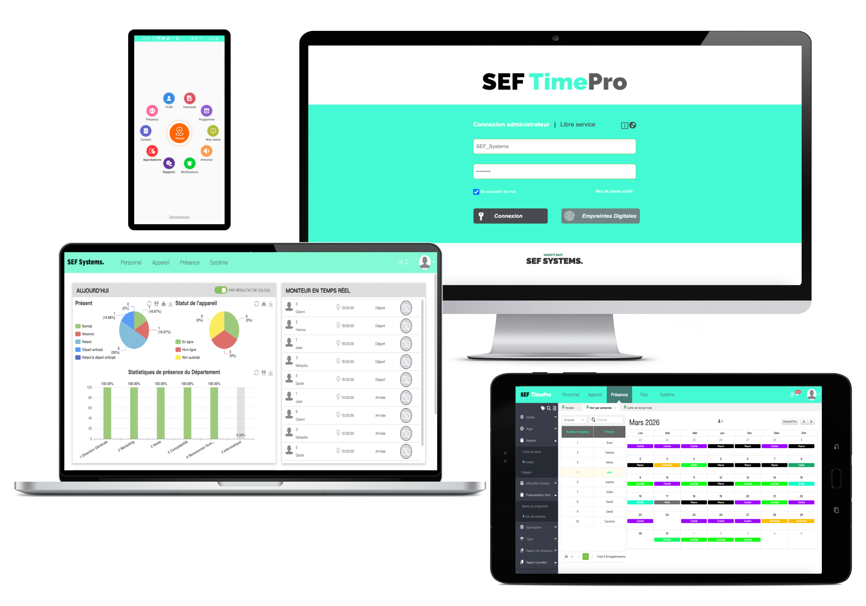 Interface SEF Systems